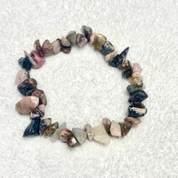 Rhodonite Crystal bracelet 