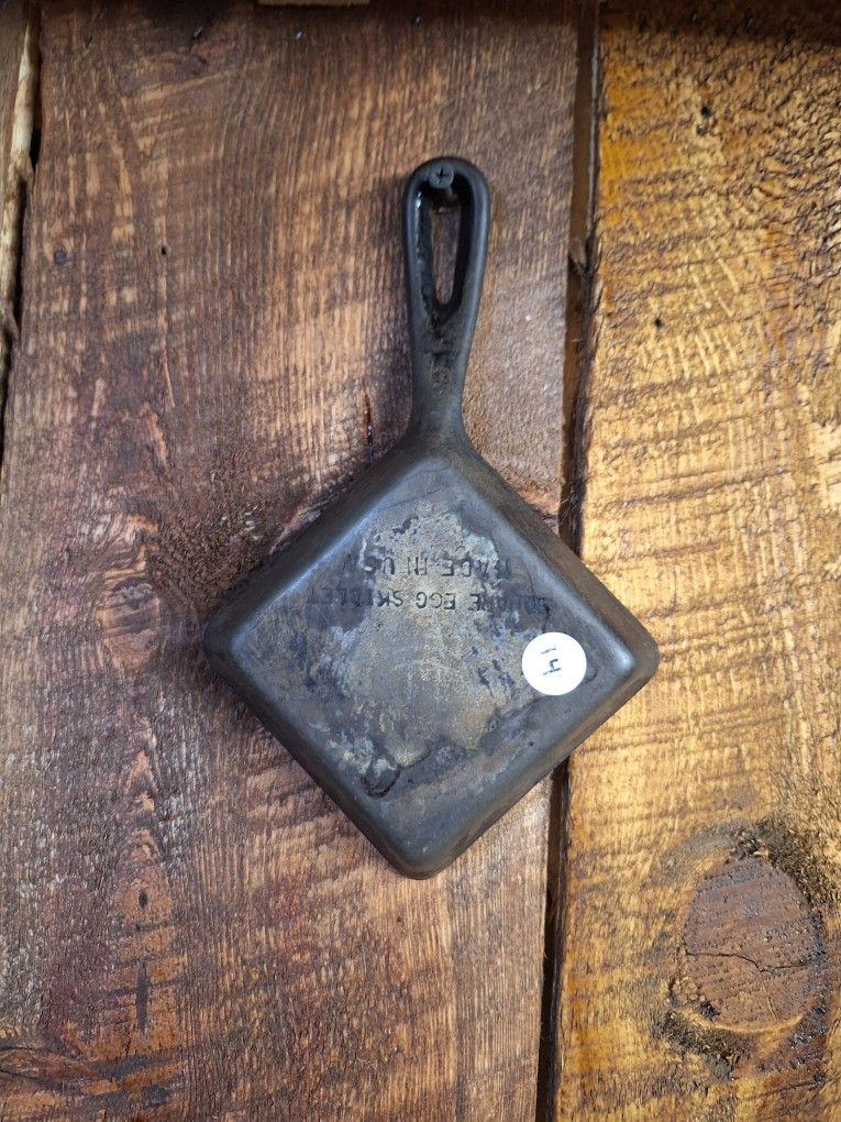 Square Egg Cast Iron Skillet