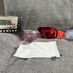 For Oakley Airbrake XL + extra Prizm lenses, like new: