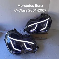 Mercedes BENZ C-Class 2001-2007 Headlights 