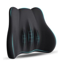 Kasney Memory Foam Lumbar Pillow For chair. New $25