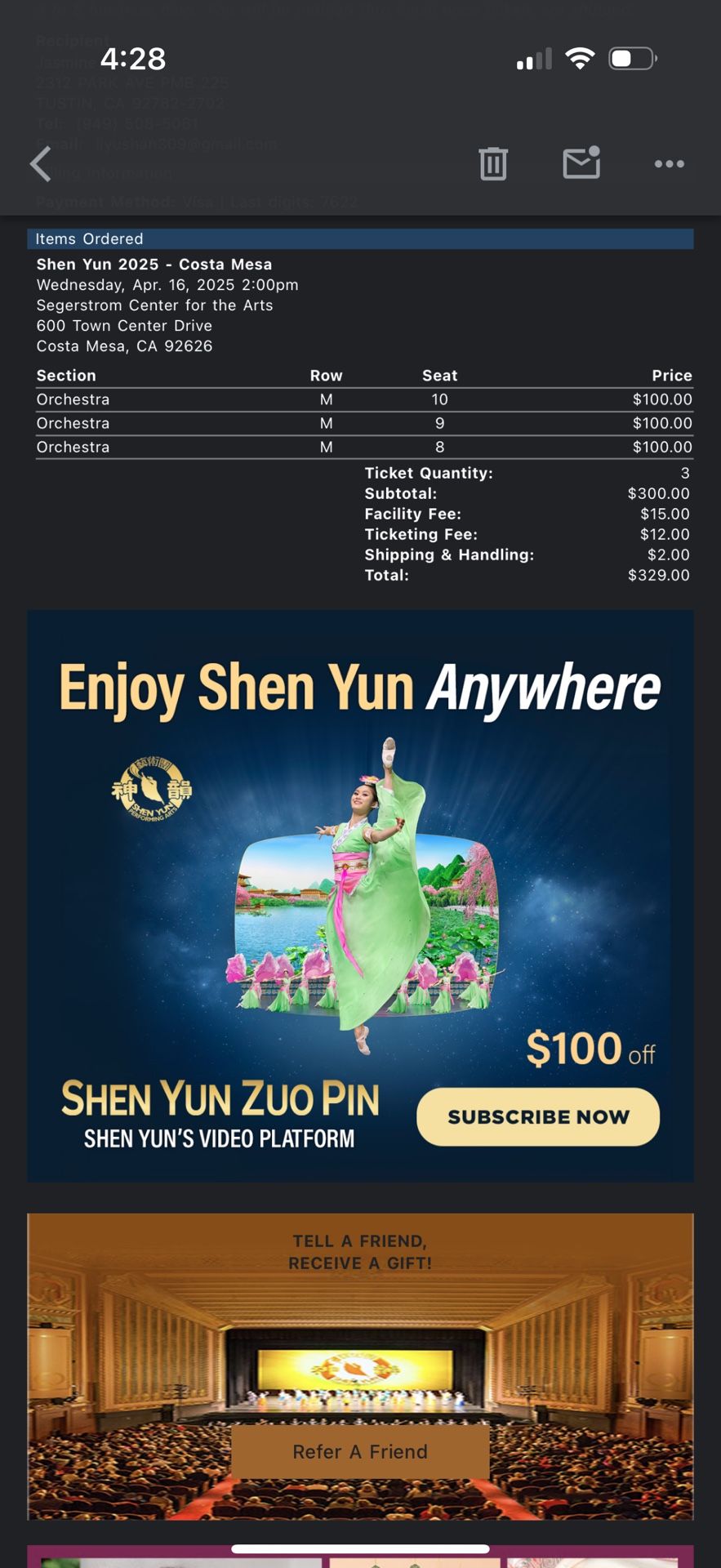 Musical Tickets