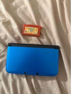 Pokémon fire red & Nintendo Blue 3Ds XL
