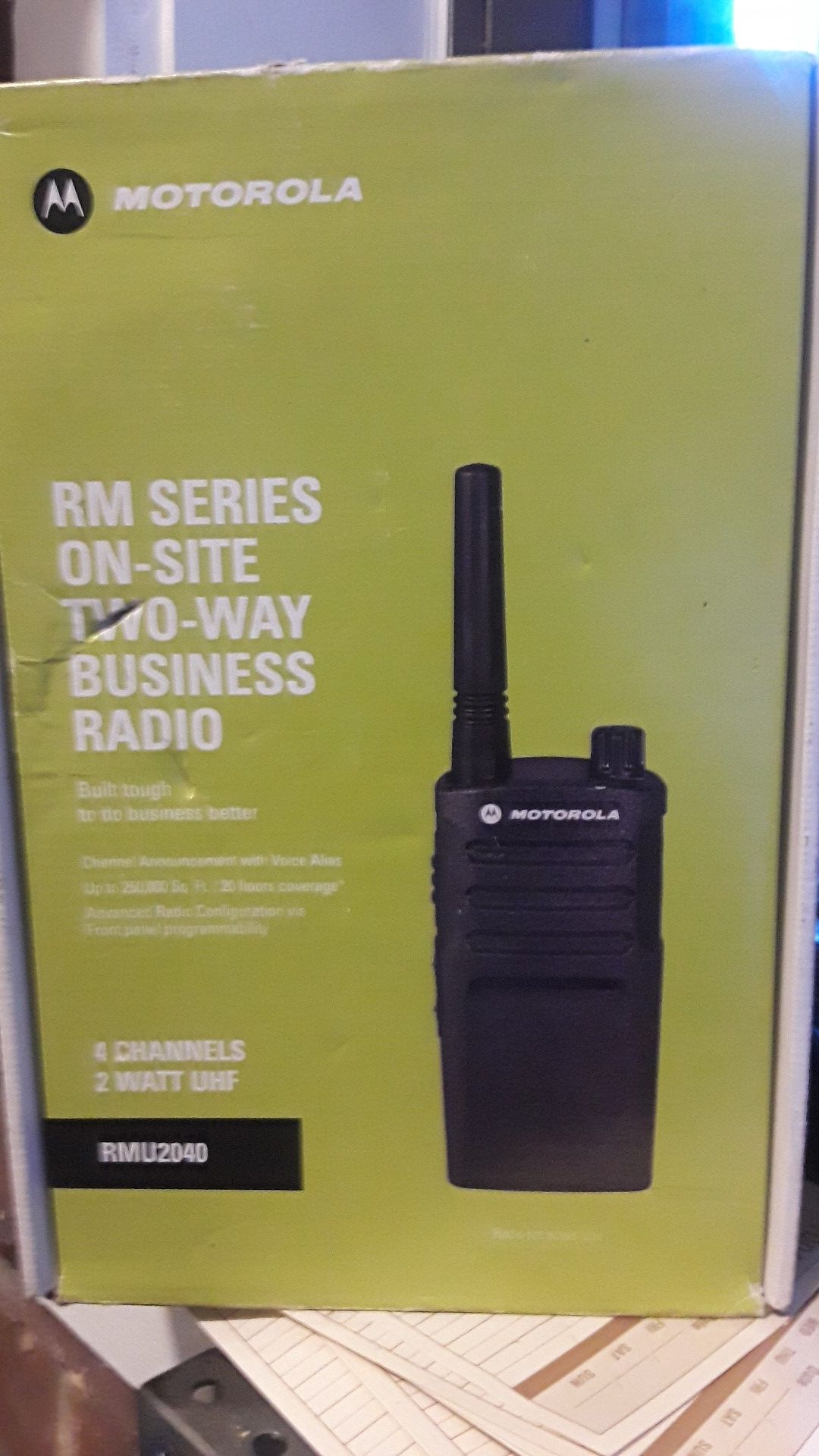 Motorola walkie rmu2040