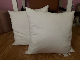 Pottery Barn 26x26" Throw Pillow Insert Set of 2