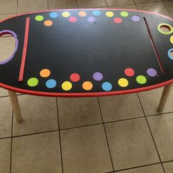 Kids Chalk Art Table