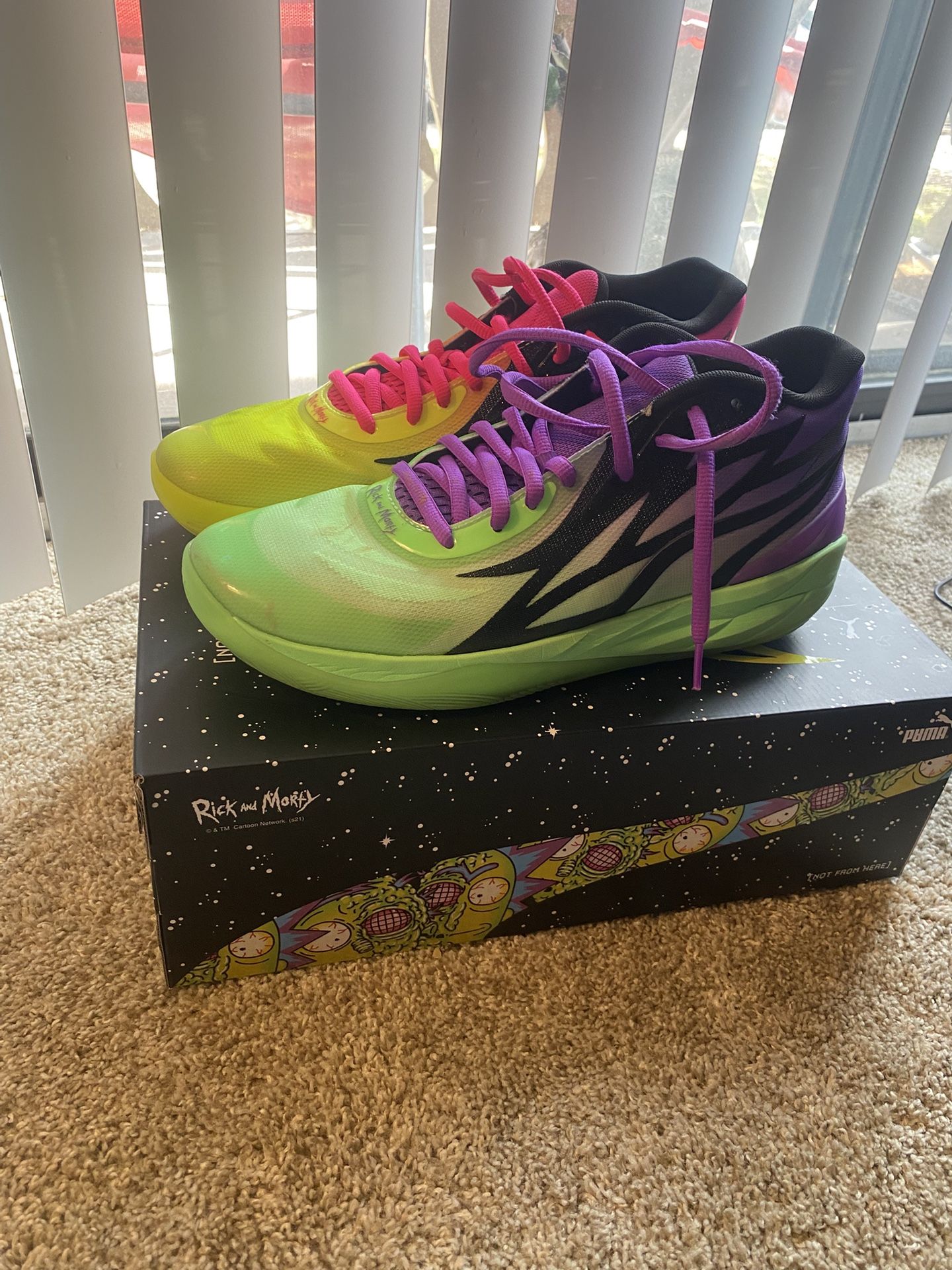 Puma Melo 2s Rick & Morty