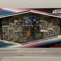 Pokémon Lucario Ex Tyranitar Ex Premium Collection
