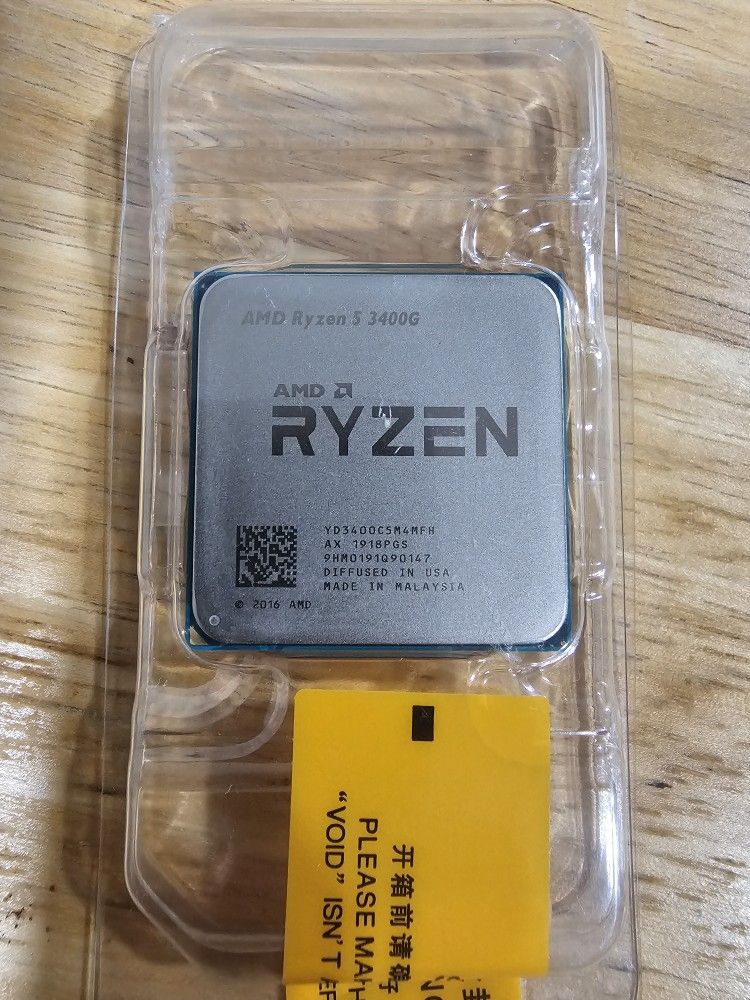 Ryzen 5 3400g Cpu Processor