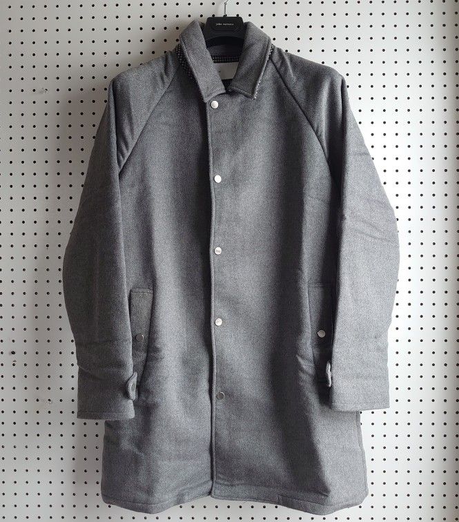 BLDWN Brandet Wool Coat Grey Two Size Available S&M