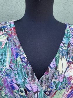 Asymmetrical self-tie  Dress -Brand Sangria 🆕