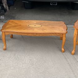 Coffee Table And End Tables