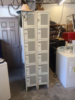 Metal lockers