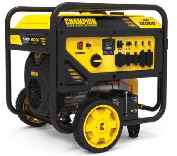 Champion 12,000-Watt Generator with CO Shield