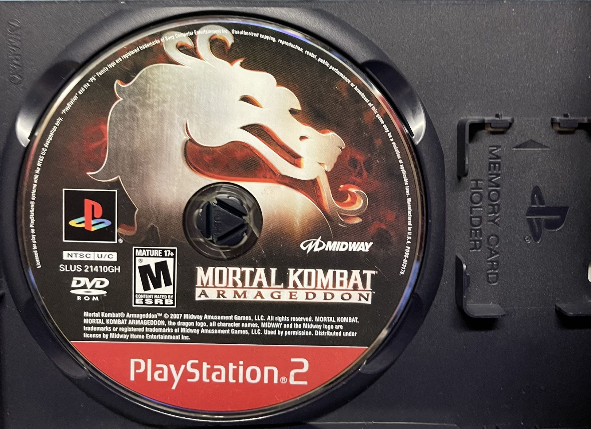 Mortal Kombat: Armageddon Playstation 2 PS2 NEW