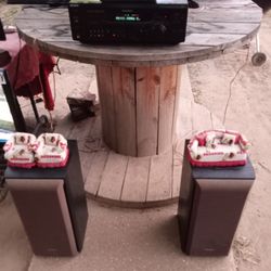 500 Watts Sony AV Receiver With Remote Control Plus Speakers 