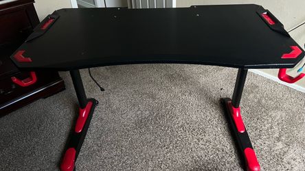 Desk with extension cord