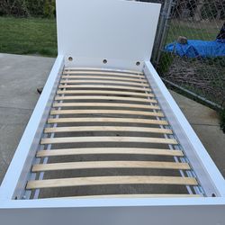 IKEA twin size bed with mattress