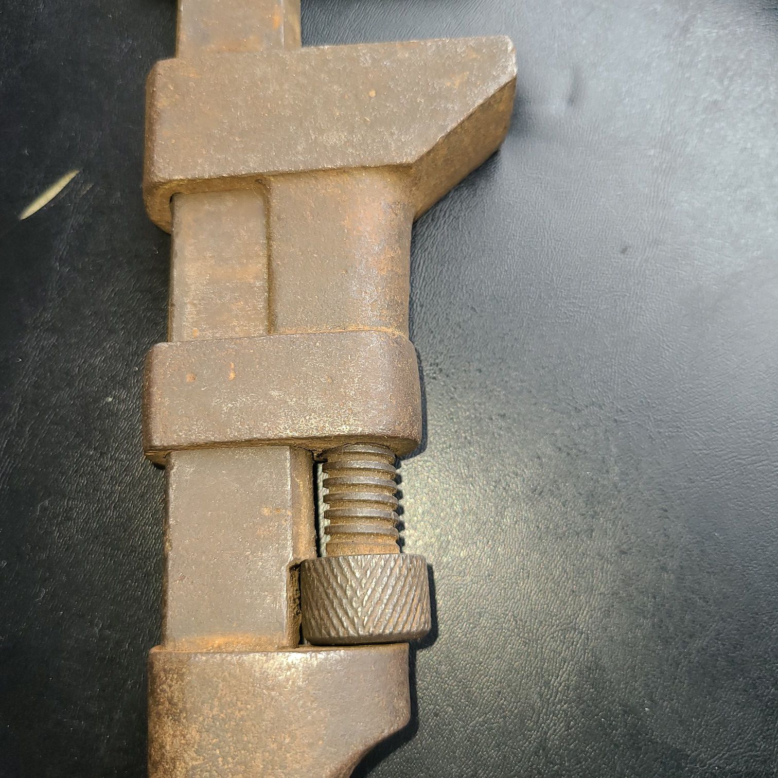 Antique turn of the century pipe wrench