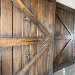 55/79 Rustic Barn Doors