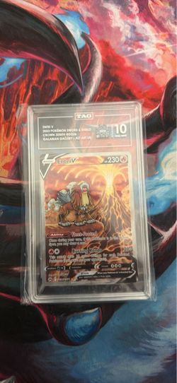 Entei V Alt Art UR TAG Graded 10 Gem Mint