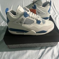 Air Jordan 4 Retro Military Blue Sz10.5