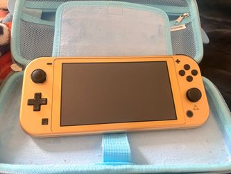 Limited edition Gold Zelda switch and games