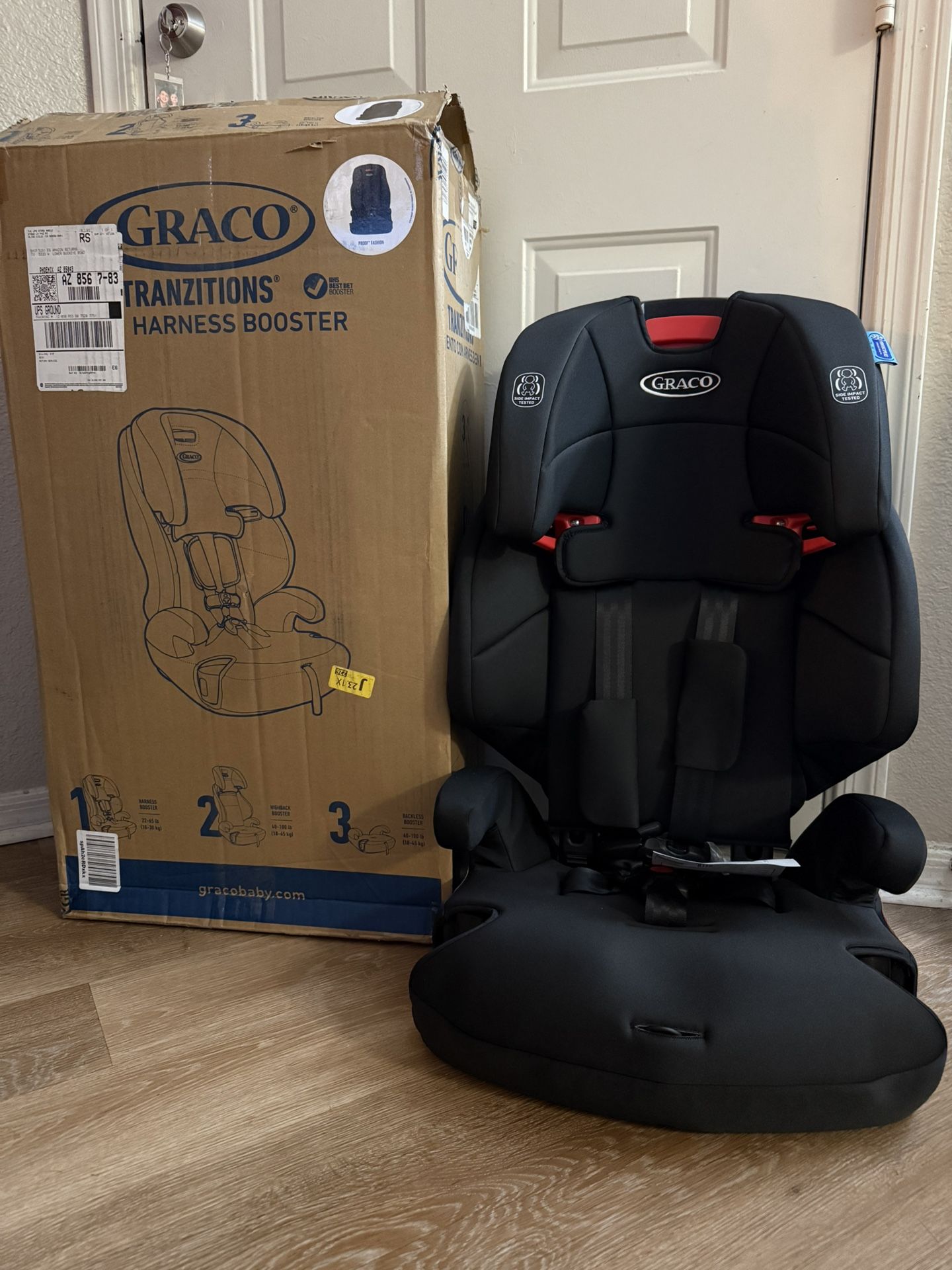 Brand New Graco Tranzitions 3 in 1 Harness Booster