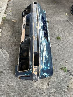 85-86 fox body front bumper LX fascia oem