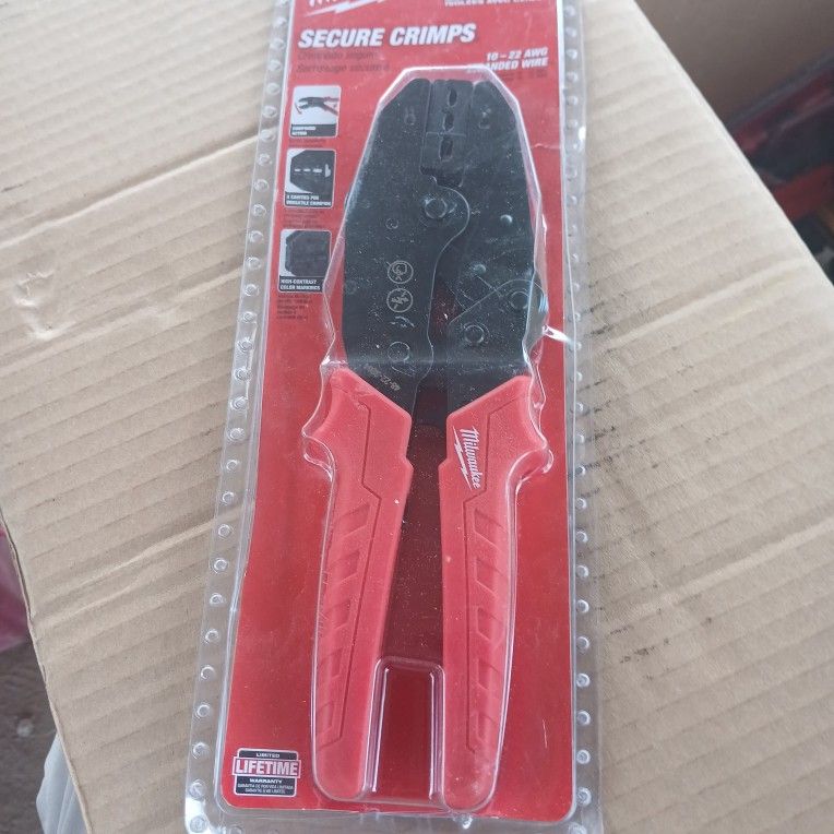 Milwaukee
Ratcheting Insulated Terminals Crimper