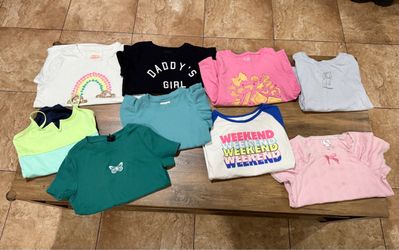 Girls Graphic Tee and pants Bundle