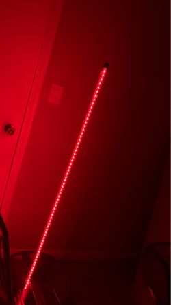 Red led light whip offroad Jeep quad can am Rzr