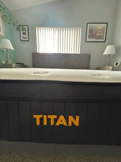 Titan Lux King Mattress-Great Condition