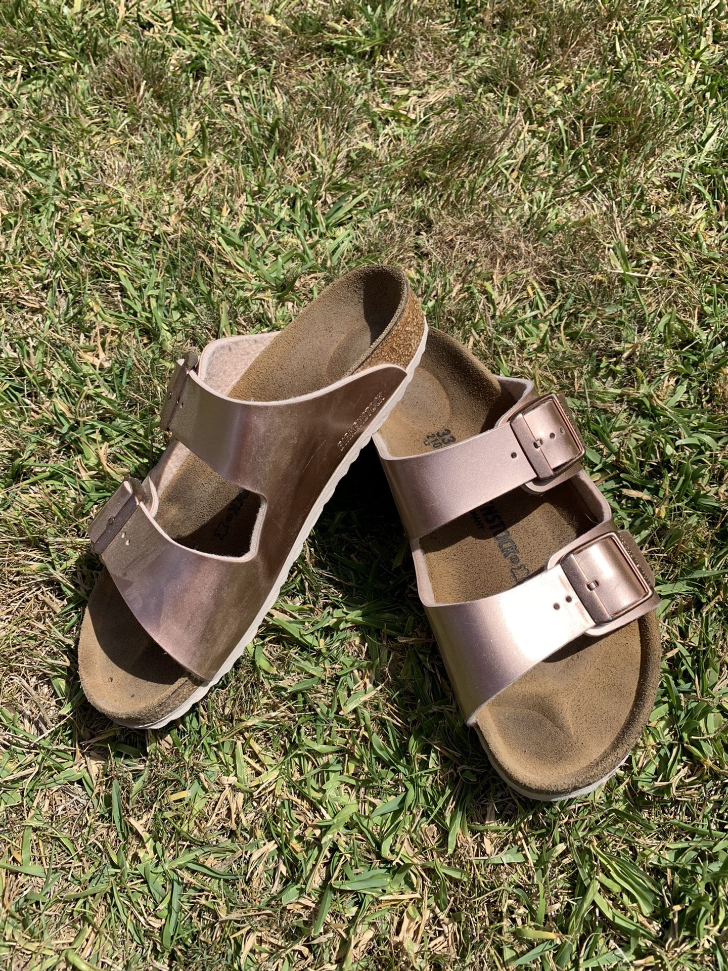 Berkinstock Sandals For Kids. They Are Barely Used And Retail For 59.99