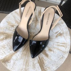 heels / OBSESSION RULES/ size 7/ Black/ Sassy