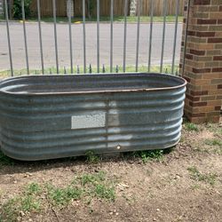 Large Planters. Bathtub. Water Collection. 