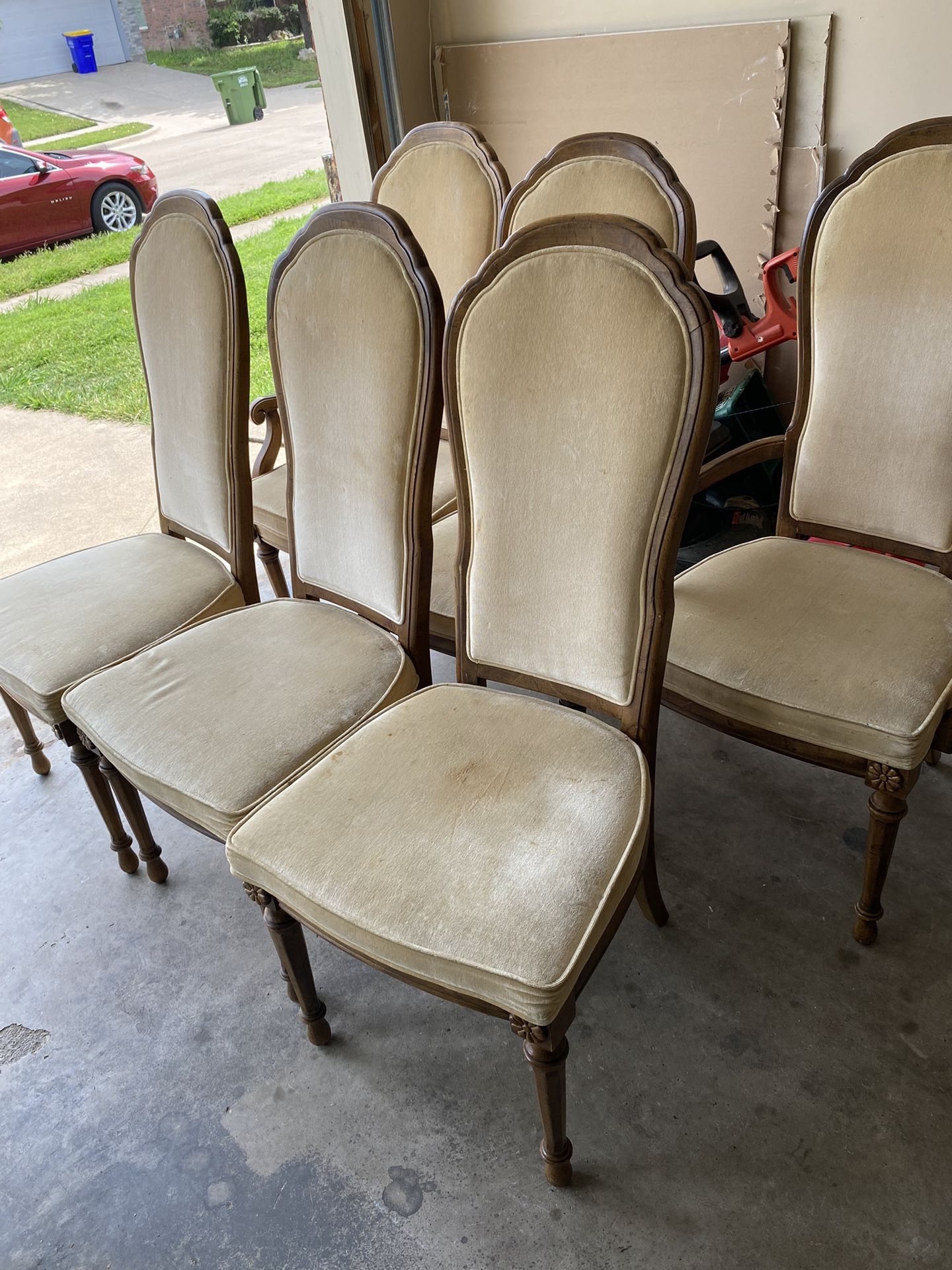 6 Antique Chairs 