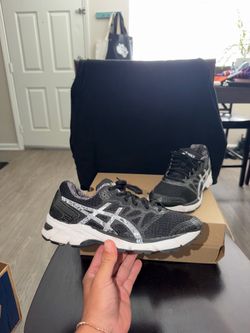 Asics Gel-Enhance Ultra 4.0 Women’s Sz 7.5 Black White Shadow Running Shoe