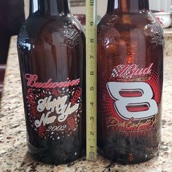 2... (15") Decorative Bud Weiser Coin Banks