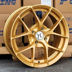 DBM DIM GOLD  15X7, 4X98/4X100/4X108/4X110/4X112/4X114.3