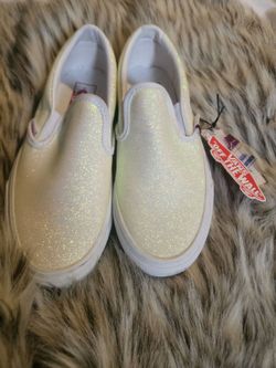 Vans glitter shoes