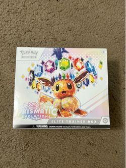 Pokemon Prismatic Evolutions ETB Elite Trainer Box