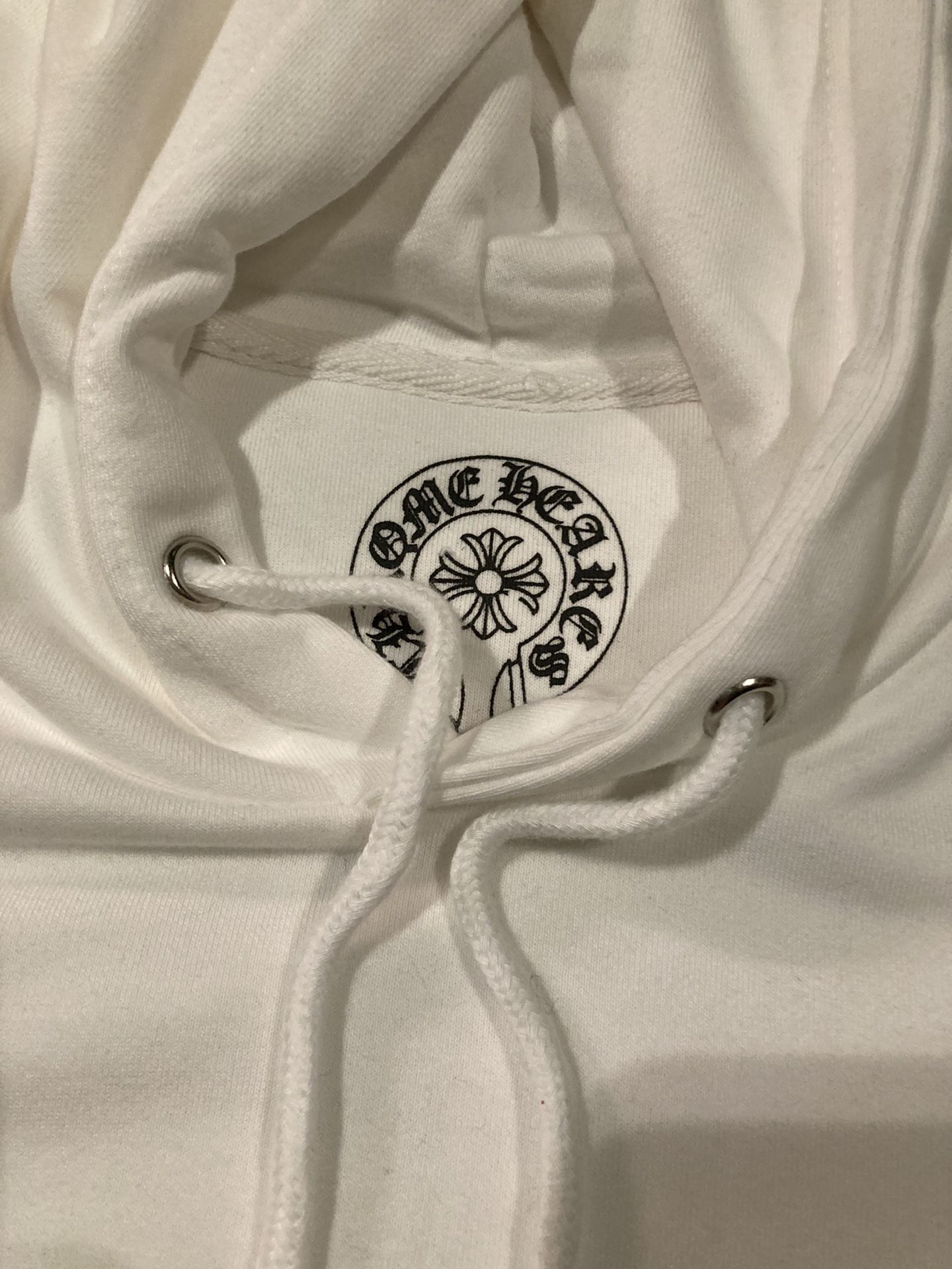 Chrome Hearts White Hoodie Large
