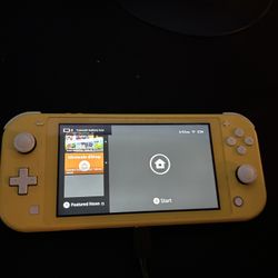 Nintendo switch Lite W/ 256 GB SD Memory Card