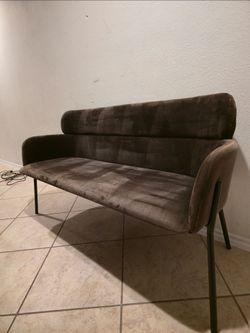 Modern Small Loveseat / Upholstered Settee