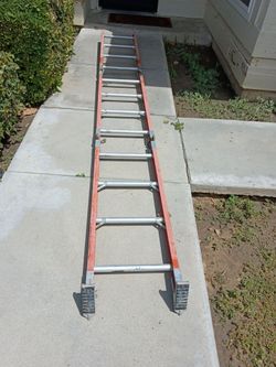 Werner Fiberglass Extension Ladder