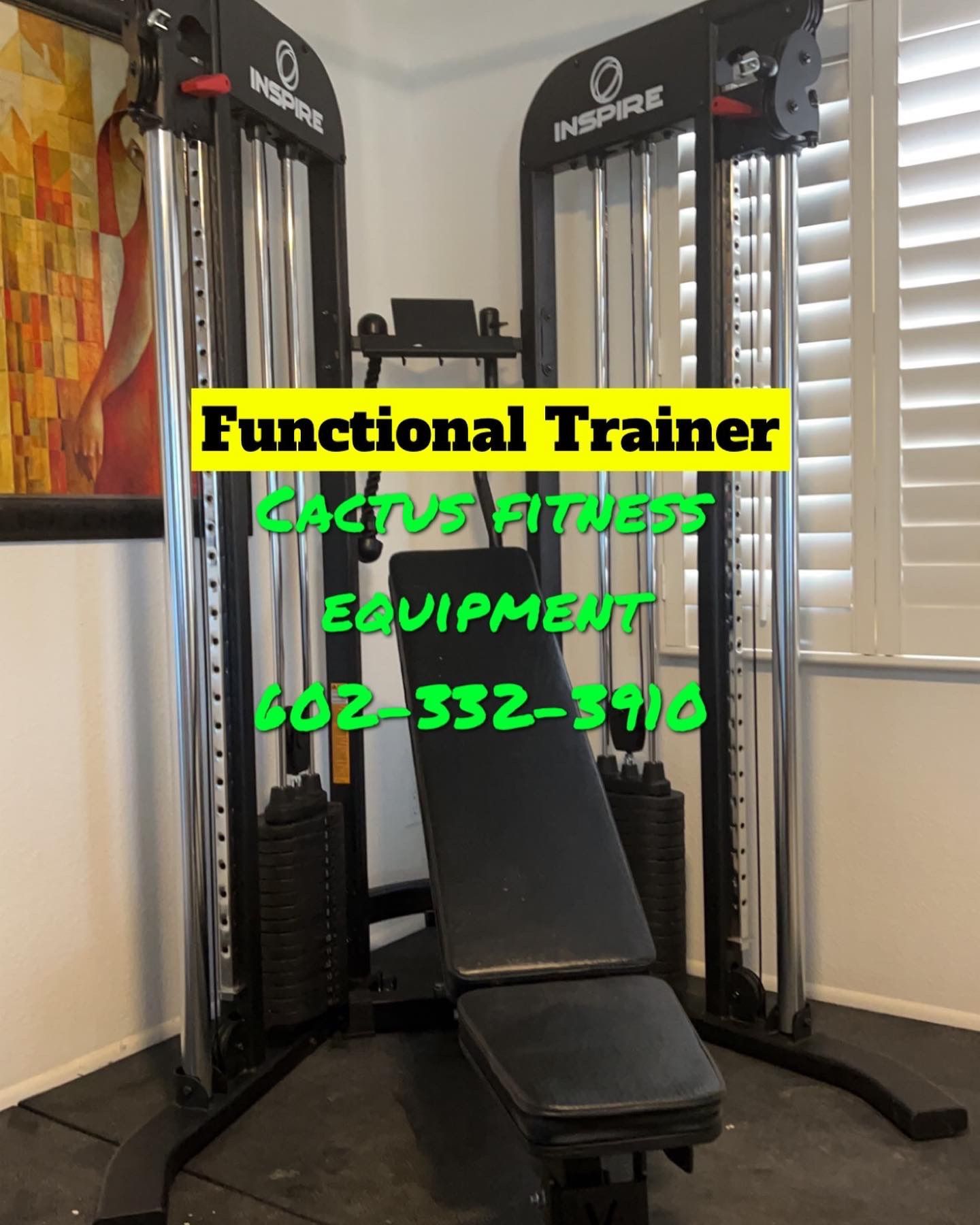 New Inspire FTX FUNCTIONAL TRAINER and Cable Machine