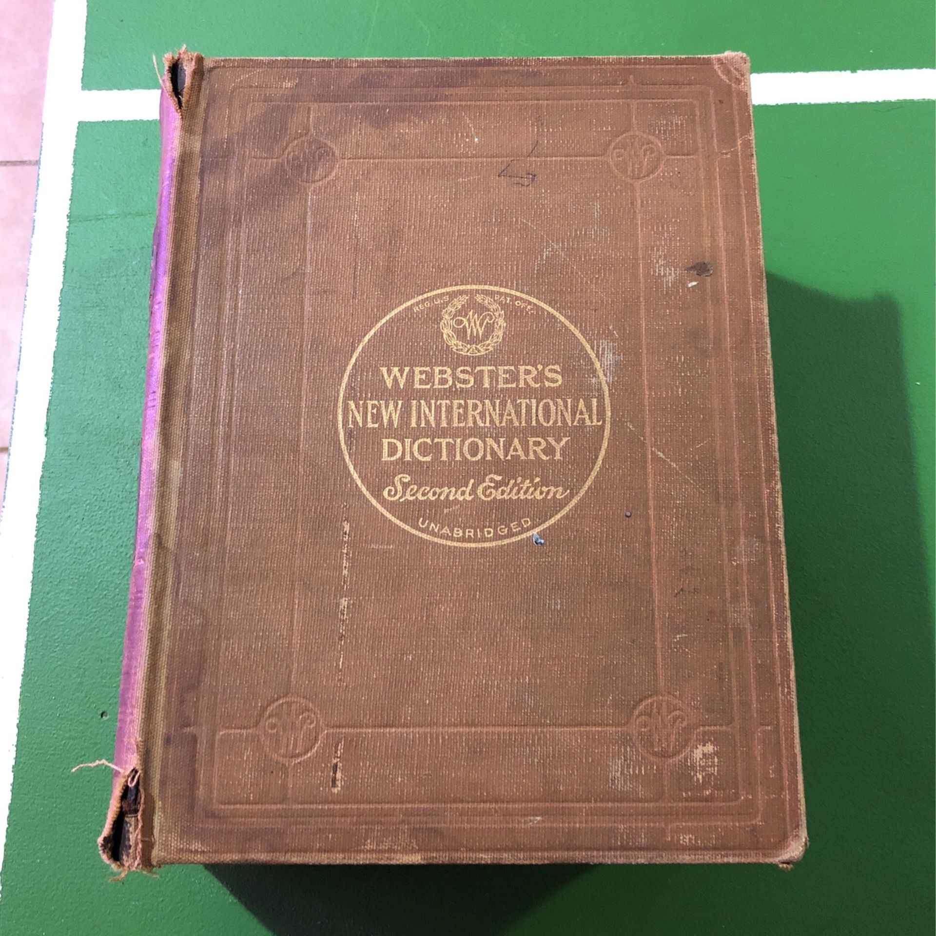 1949 Webster’s dictionary second edition