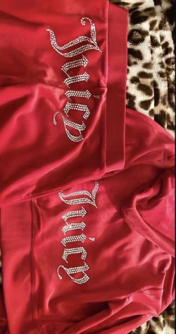 juicy couture Red Tracksuit $100