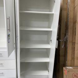 New Closet 30/22/72”H Available In Black 